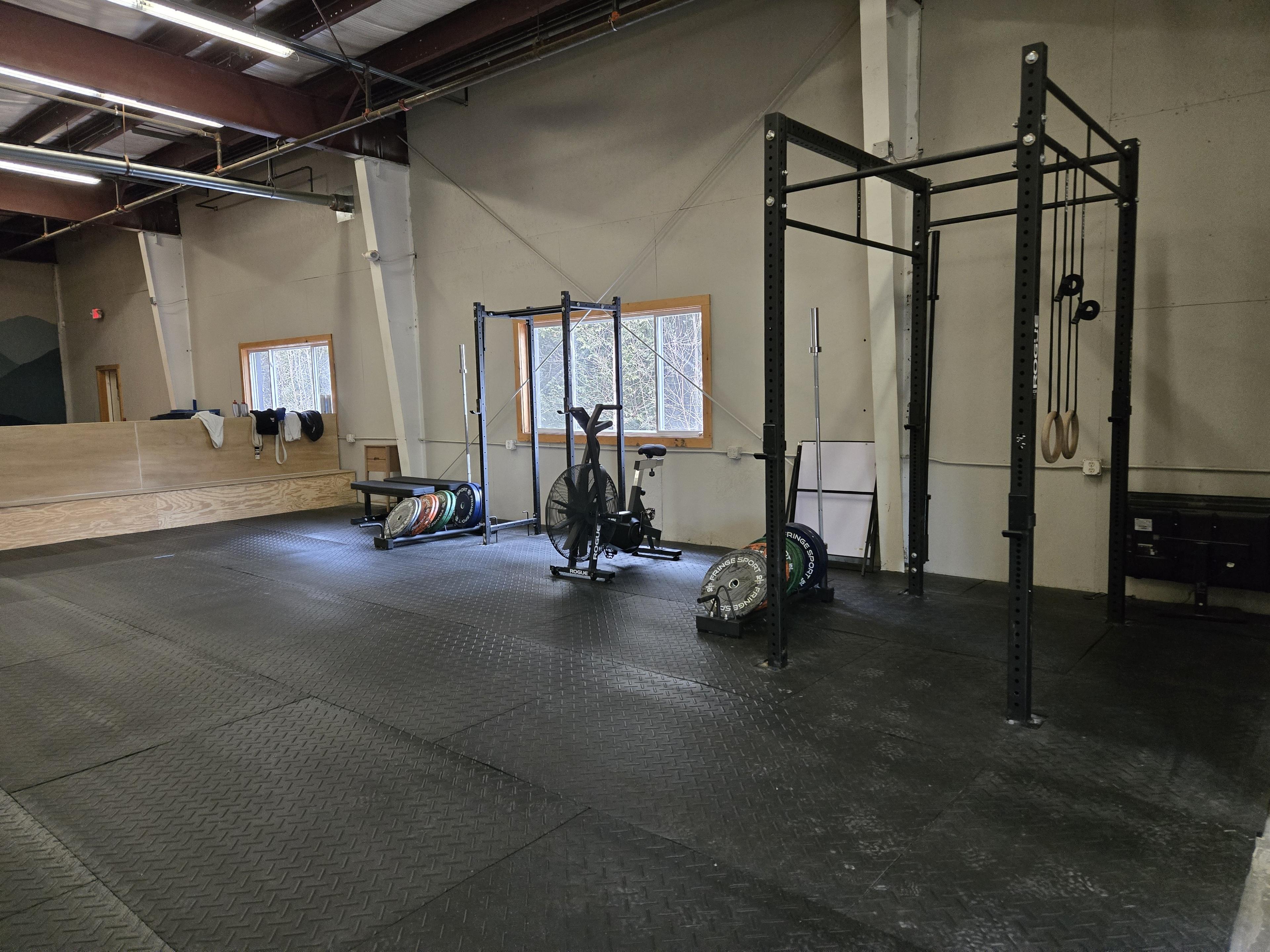 Indoor gym space